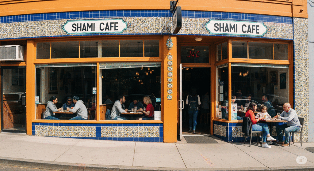 Shami Cafe Portland Menu With Price.