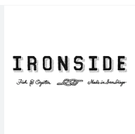 Ironsides San Diego menu with price.