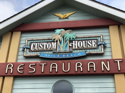 Custom House Avila Beach Menu With Price.❤️