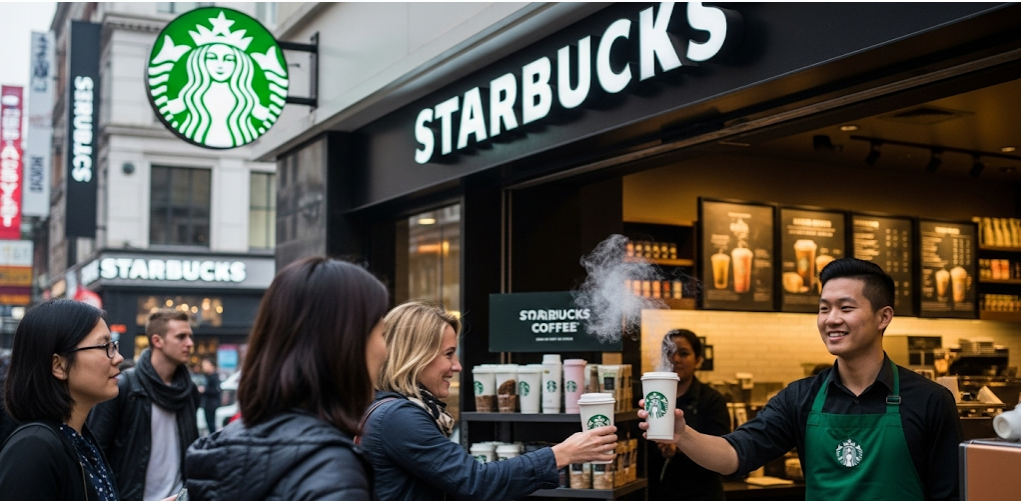 Starbucks Menu with Prices.