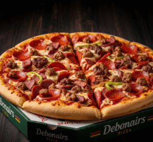 Debonairs menu with price.