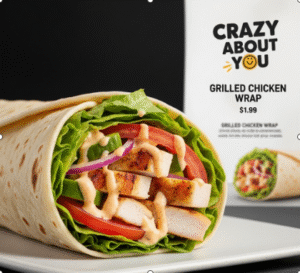Crazy About You Menu With Price.