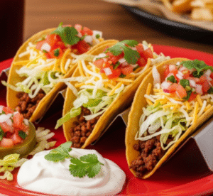Delta Taco Menu with Price.