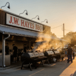 J.W. Hayes BBQ Menu With Price.