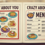 Crazy About You Menu With Price.